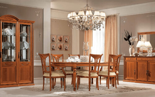Scaun cu brațe Caterina, Lemn Masiv, 56×62×102 cm, Personalizabil - imagine 2