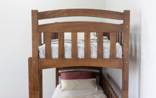 Pat supraetajat Antico II, Lemn Masiv Fag - imagine 2