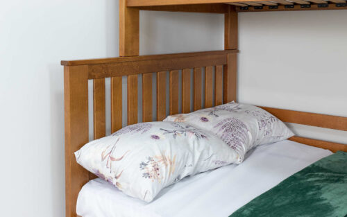 Pat supraetajat Orhidee Antico II, Lemn Masiv Fag - imagine 2