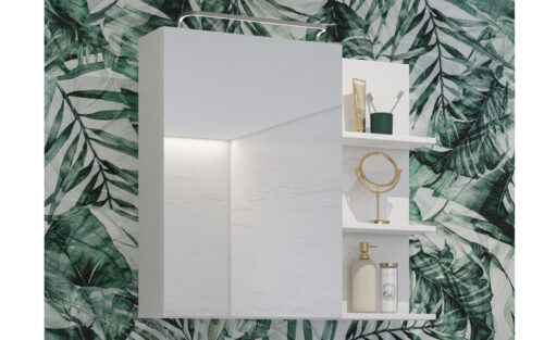 Dulap baie Irvella, 78×71×18 cm - imagine 5