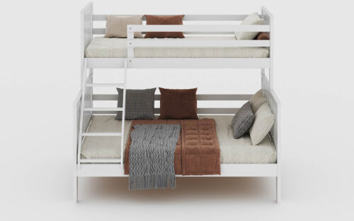 Pat supraetajat Orhidee Antico II, Lemn Masiv Fag