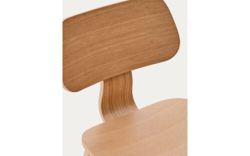 Scaun Gena, lemn masiv, 78×48,5×53,5 cm - imagine 7