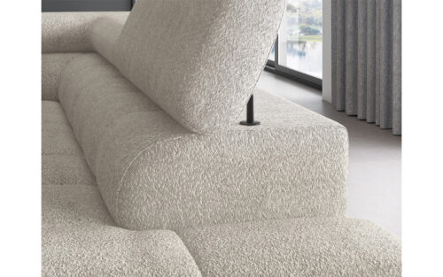 Colțar Ferry, Extensibil, 276x72x200, Material Royal 18 - imagine 8