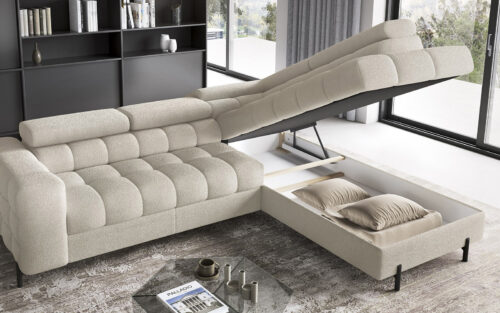 Colțar Ferry, Extensibil, 276x72x200, Material Royal 18 - imagine 9