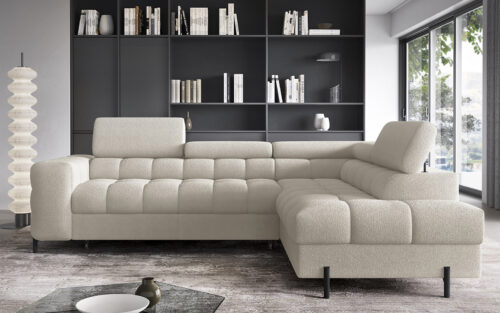 Colțar Ferry, Extensibil, 276x72x200, Material Royal 18 - imagine 10