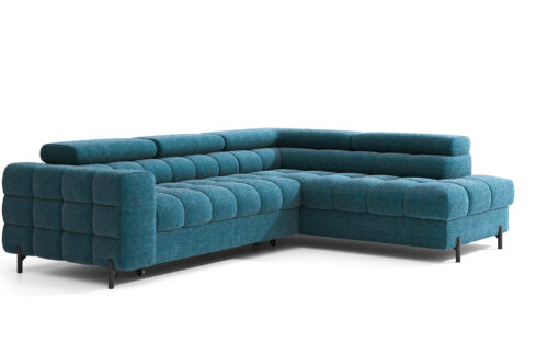 Colțar Ferry, Extensibil, 276x72x200, Material Amore 40 - imagine 12