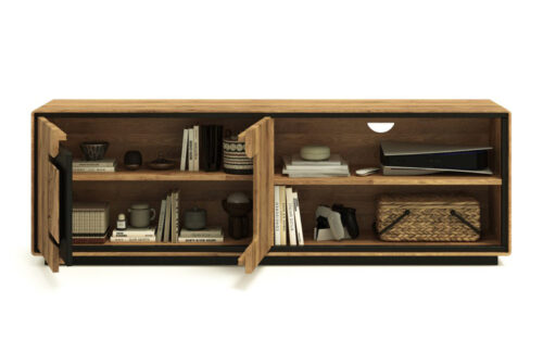 Comodă TV Verona, 166,5×54×40 cm - imagine 2