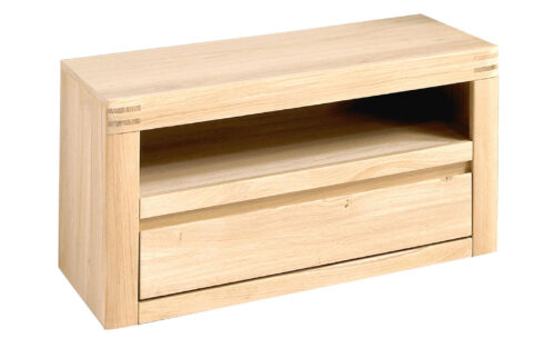 Bancă Milo, Lemn Masiv, 85×37×43 cm