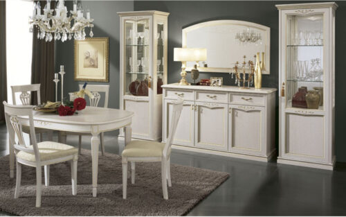 Comoda Lorenzo II, Lemn Masiv, Nuc/Crem - imagine 2