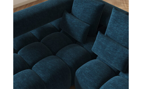 Colțar extensibil modern Levvi, 260×184×102 cm, Personalizabil - imagine 9