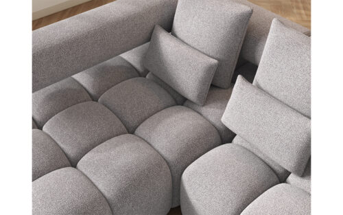 Colțar extensibil modern Levvi, 260×184×102 cm, Personalizabil - imagine 14