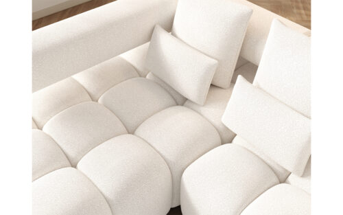 Colțar extensibil modern Levvi, 260×184×102 cm, Personalizabil - imagine 20