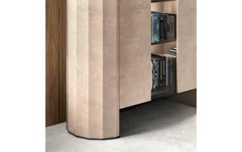 Vitrină Sable,134×50×156 cm - imagine 2
