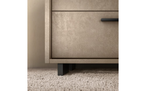 Comodă Sable cu 3 sertare,150×51×78 cm - imagine 4