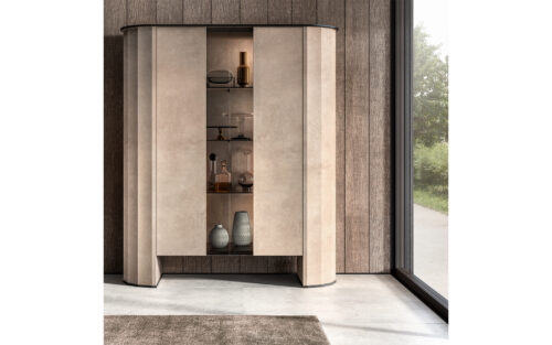 Vitrină Sable,134×50×156 cm - imagine 5