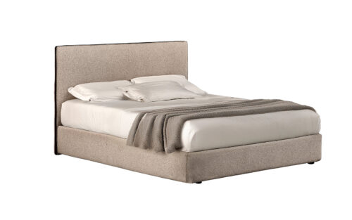 Pat tapițat Sable, 160/180x200cm