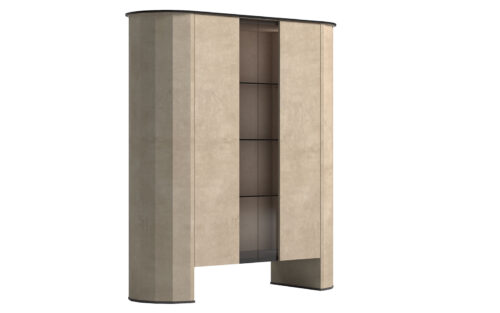 Vitrină Sable,134×50×156 cm - imagine 6