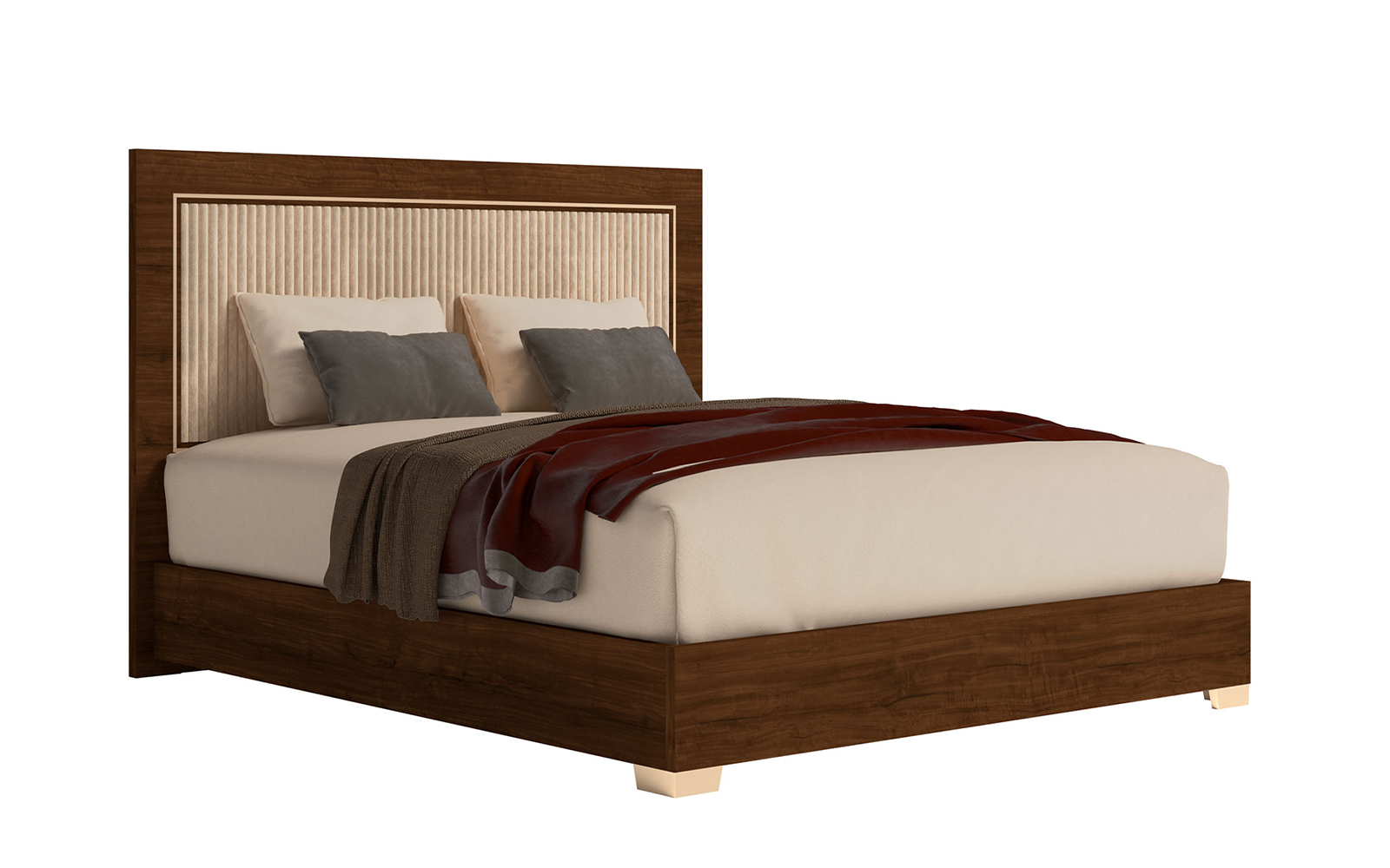 Untitled-1_0006_Eva N-Bed 180_Upholstered_2 Pat Devon, 160/180x200cm - imagine 1