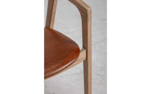 Scaun dining Heritage, Stejar Masiv - imagine 2