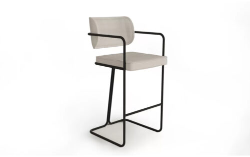 Scaun de bar Giallo, 52×57×109 cm - imagine 3