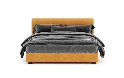 Pat tapițat Orhidea cu Saltea - imagine 4