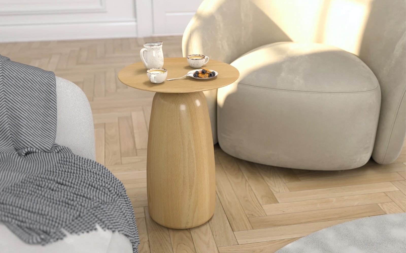 Noptieră Visby 44 cm, Ø32,5 cm - imagine 22