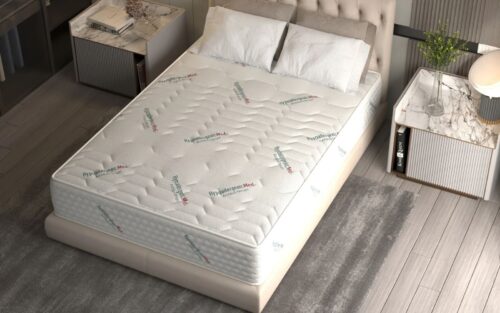 Saltea Model S8, Arcuri Bonnell, Ortopedica, Inaltime 25 cm, Husa tratament antialergic - imagine 2