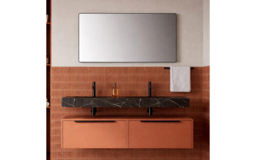 Set mobilier baie suspendat Avena 120 cm, Personalizabil - imagine 2