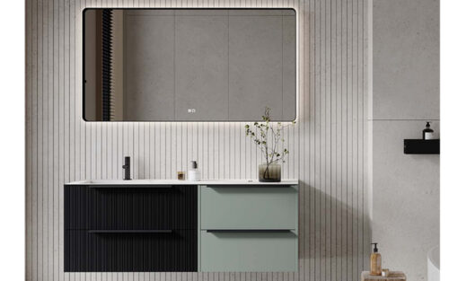 Set mobilier baie suspendat Avena ,100/120/140/160 cm