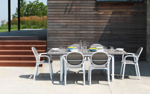Set masa extensibila, 8 scaune, exterior, Nardi - imagine 3