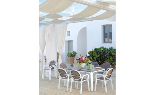 Set masa extensibila, 8 scaune, exterior, Nardi - imagine 4